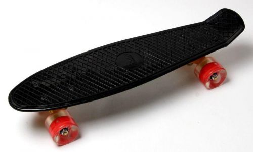 Картинка товара Penny Board 22" Black Светящиеся колёса! (1454088164) на Raspashonka.ua фото 2