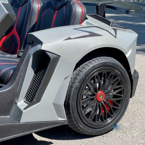 Детский электромобиль PA.A8803.SZA LAMBORGHINI серый  фото 7