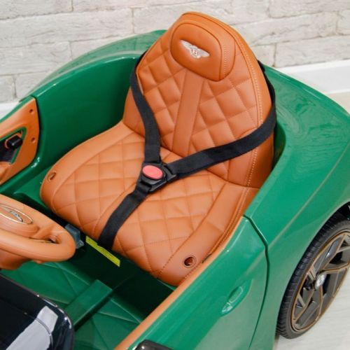 Детский электромобиль JE1008 EBLR-10(4WD) BENTLEY хаки  фото 5