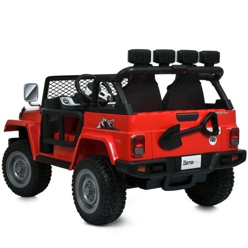 Картинка товара Детский электромобиль M 6108 EBLR-3(24V) BAMBI RACER: двухместный, 24V 7A, 4x90W, кожа - КРАСНЫЙ на Raspashonka.ua фото 8