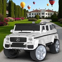 Детский электромобиль джип M 5818 EBLRS-1, Mercedes Maybah G650 MERCEDES белый
