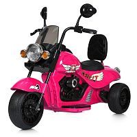Фото анонса детский мотоцикл m 5739 el-8, bambi racer: 12v 7-9a, 70w, 7км/ч, eva, кожа - розовый от интернет магазина Raspashonka.ua