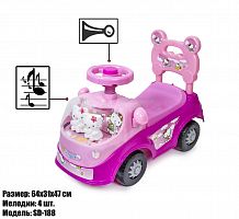Фото анонса каталка-толокар "hello kitty" 112-pink - розовый от интернет магазина Raspashonka.ua
