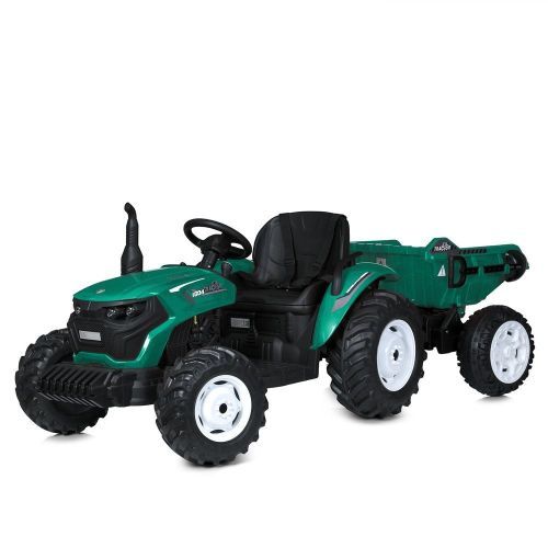 Картинка товара Детский электрический Трактор с прицепом M 5772 EBR-4, BAMBI RACER: 24V, 190W, 10км/ч - СИНИЙ на Raspashonka.ua фото 2