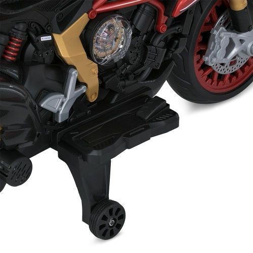 Картинка товара Детский мотоцикл M 5827 EL-3, Bambi Racer: 12V 12A, 90W, 7км/ч, EVA, кожа - КРАСНЫЙ на Raspashonka.ua фото 4