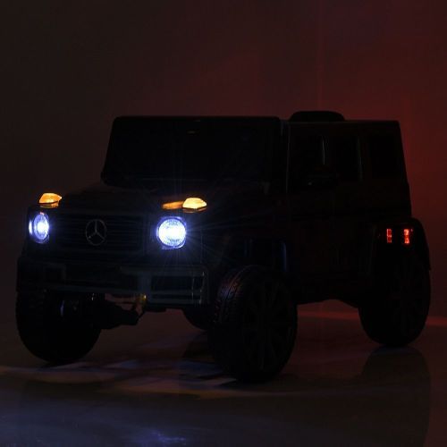 Детский электромобиль джип M 5803 EBLRS-3 MERCEDES красный фото 9