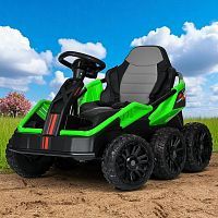 Детский электромобиль джип M 5765 EBLR-5 BAMBI RACER зеленый