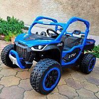 Детский электромобиль джип M 6014 EBLR-4(24V) BAMBI RACER синий