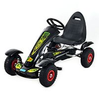 детский педальный картинг bambi m 1450-2 - черный - Raspashonka.ua