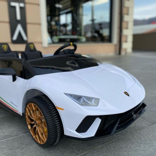 Детский электромобиль M 5020 EBLR-1(24V) LAMBORGHINI белый  фото 24