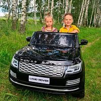 Детский электромобиль джип M 4175 EBLR-2 LAND ROVER черный