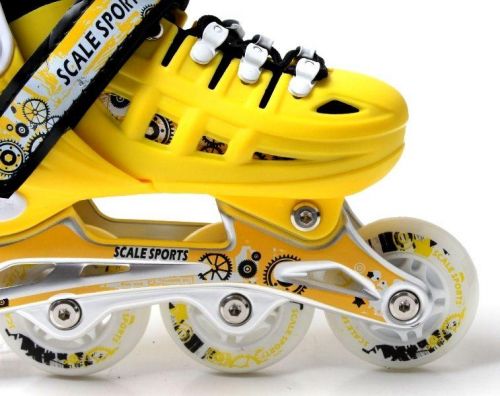 Картинка товара Ролики Scale Sports LF 905 Yellow (38-41) (Код: 748527067-L) на Raspashonka.ua фото 4
