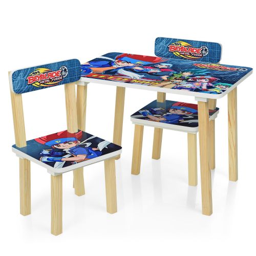 Картинка товара Детский столик Bambi "Beyblade" 501-56: СИНИЙ на Raspashonka.ua фото 2