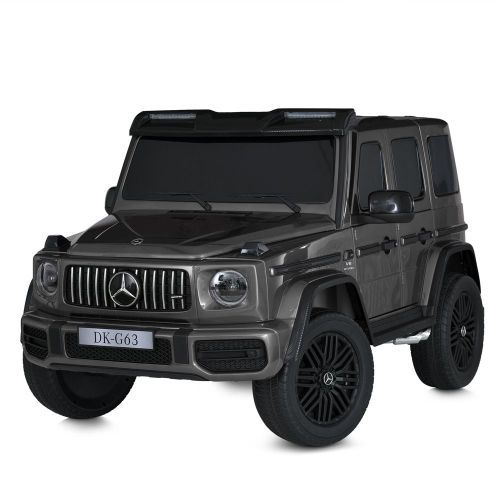 Детский электромобиль джип M 5880 EBLRS-11 MERCEDES серый металлик фото 2