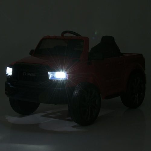Детский электромобиль джип M 5766 EBLR-3 BAMBI RACER красный фото 9