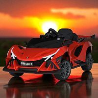 Фото анонса детский электромобиль m 5813 eblr-3, bambi racer: 2.4g, 4х45w, 7 км/ч, eva, кожа - красный от интернет магазина Raspashonka.ua