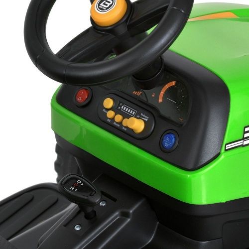 Картинка товара Детский трактор на аккумуляторе M 5111 EBLR-5, BAMBI RACER: пульт, 12V 9A, 4WD - ЗЕЛЕНЫЙ на Raspashonka.ua фото 4