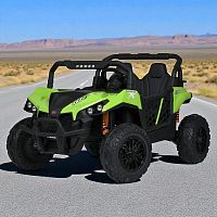 детский электромобиль м 5911 eblr-2-5(24v), bambi racer: 24v 7а, пульт 2,4g, 2*150w, eva - зеленый - Raspashonka.ua