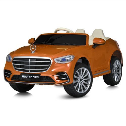Картинка товара Детский электромобиль M 6020 EBLR-7, Mercedes-Benz S600: пульт 2,4G, 140W, 8 км/ч, 12V 10А - ОРАНЖ на Raspashonka.ua фото 2