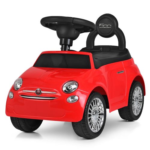 Картинка товара Детская машина-толокар Bambi "Fiat" HZ 620-3: муз. панель, КРАСНАЯ на Raspashonka.ua фото 2