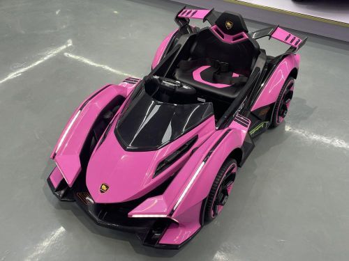 Детский электромобиль M 4865 EBLR-8 LAMBORGHINI розовый  фото 2