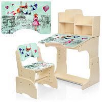 Фото анонса детская парта bambi "париж" b 2071-81-5: венге от интернет магазина Raspashonka.ua