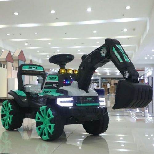 Картинка товара Детский электромобиль Трактор M 4838 BR-15 - БИРЮЗОВЫЙ на Raspashonka.ua фото 3