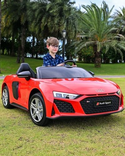 Детский электромобиль PA.A3000.STRONG.CR AUDI красный  фото 2