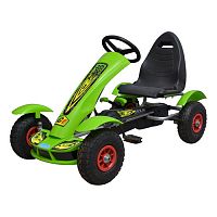 детский педальный картинг bambi m 1450-5 - зеленый - Raspashonka.ua