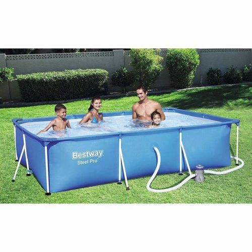 Картинка товара Бассейн каркасный BESTWAY 56411: 3300 л, Размеры: 300-201-66 см на Raspashonka.ua фото 2