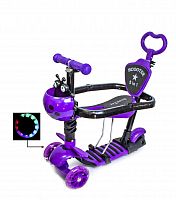 Фото анонса самокат 5in1 "божья коровка" violet с бортиком (1369787139) от интернет магазина Raspashonka.ua