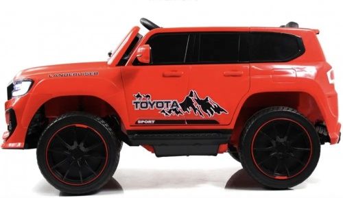 Детский электромобиль джип M 6138 EBLR-3 TOYOTA красный фото 6