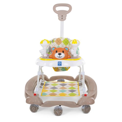 Картинка товара Детские ходунки Bambi "Мишка" M 3656A-S-2: родительская ручка - БЕЖЕВЫЙ на Raspashonka.ua фото 4