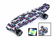 Фото анонса penny board 22" "football" - светящиеся колёса! (1268065206) от интернет магазина Raspashonka.ua