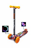 Фото анонса самокат maxi "graffity" (943162917) светящиеся колёса! от интернет магазина Raspashonka.ua