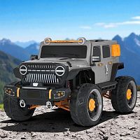 Детский электромобиль джип M 5831 EBLR-11 BAMBI RACER серый