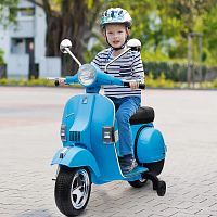 Детский мотоцикл M 4939 EL-4 BAMBI RACER голубой