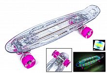 Фото анонса penny board "led": прозрачный (1026514666) от интернет магазина Raspashonka.ua