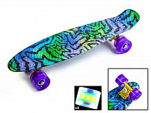 Фото анонса penny board 22" "star" - светящиеся колёса! (113389739) от интернет магазина Raspashonka.ua