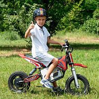 Детский мотоцикл M 5776 AL-3(24V) BAMBI RACER красный
