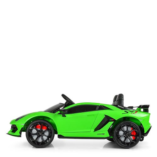Детский электромобиль M 4093 EBLR-5 LAMBORGHINI Салатовый  фото 5