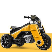Детский мотоцикл M 4113 EL-6 BUGATTI желтый