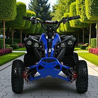 квадроцикл profi hb-eatv1000q-4st:  27 км/ч, 1000w/48v - синий - Raspashonka.ua