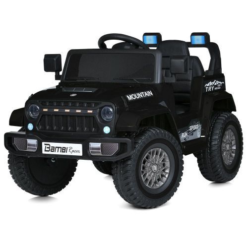 Детский электромобиль джип M 5109 EBLR-2 BAMBI RACER черный фото 2