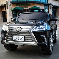 Детский электромобиль джип M 3906 EBLRS-2 LEXUS черный