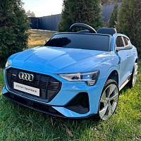 Детский электромобиль джип M 4806 EBLR-4 AUDI голубой