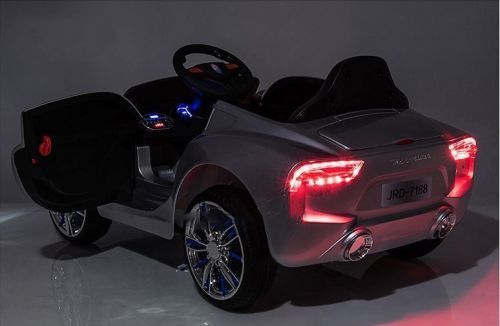 Детский электромобиль T-7637 EVA BLUE MASERATI синий  фото 7
