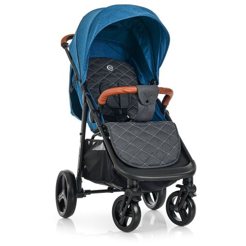 Картинка товара Коляска прогулочная ME 1024L X4: EVA колеса - NAVY BLUE на Raspashonka.ua фото 2