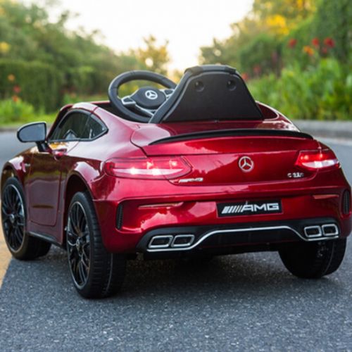 Детский электромобиль M 4010 EBLRS-3 MERCEDES Бордовый  фото 5