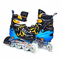 Фото анонса ролики scale sports lf 601a-m: черно-оранжевые(34-37) от интернет магазина Raspashonka.ua